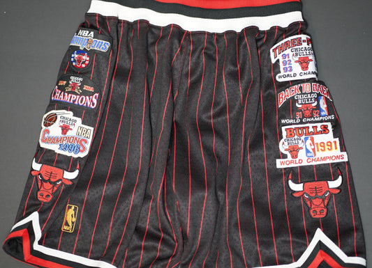 Chicago Bulls Authentic Shorts Custom